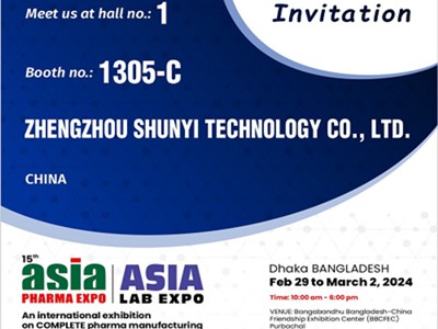 15. ASIA PHARMA EXPO í Dhaka BANGLADESH